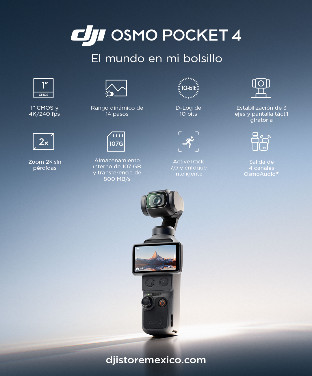 Aparta tu Osmo Pocket 4 hoy 🎥