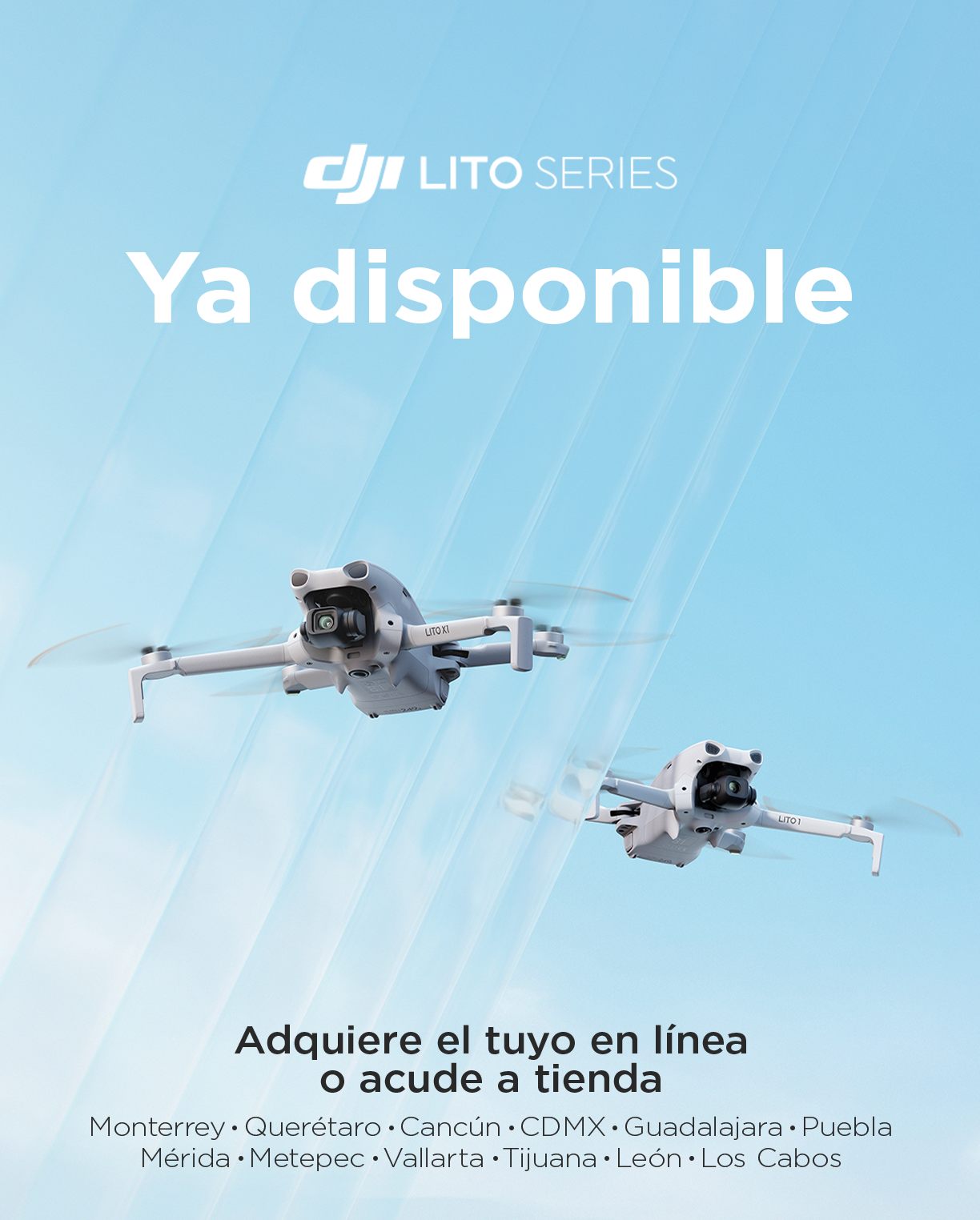 DJI LITO SERIES ¡YA DISPONIBLE!