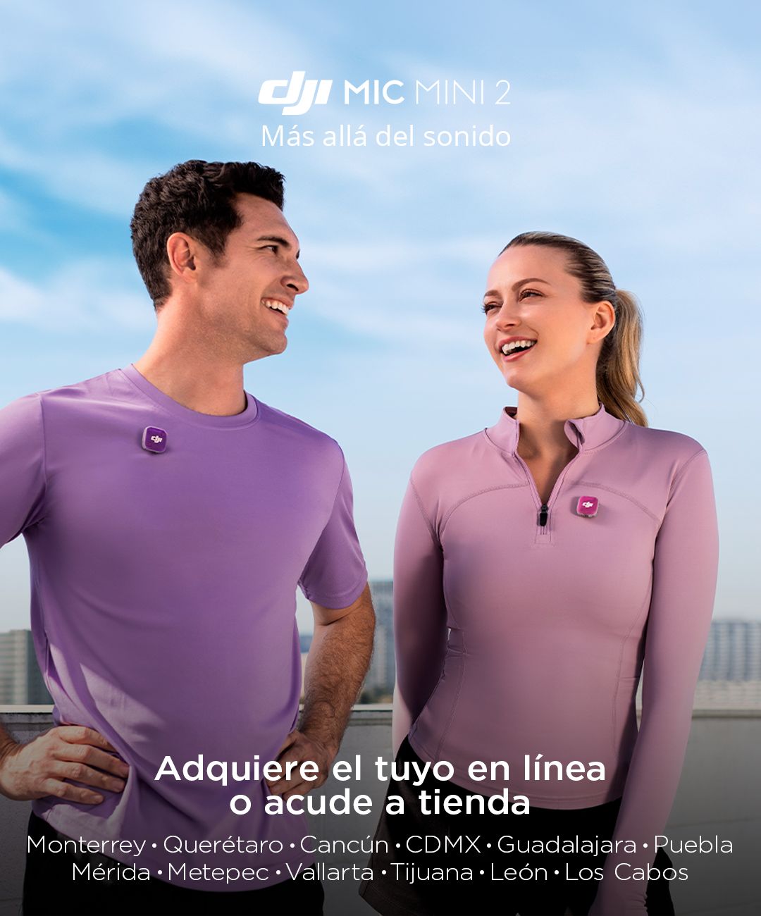 DJI Mic Mini 2 ahora en colores. 