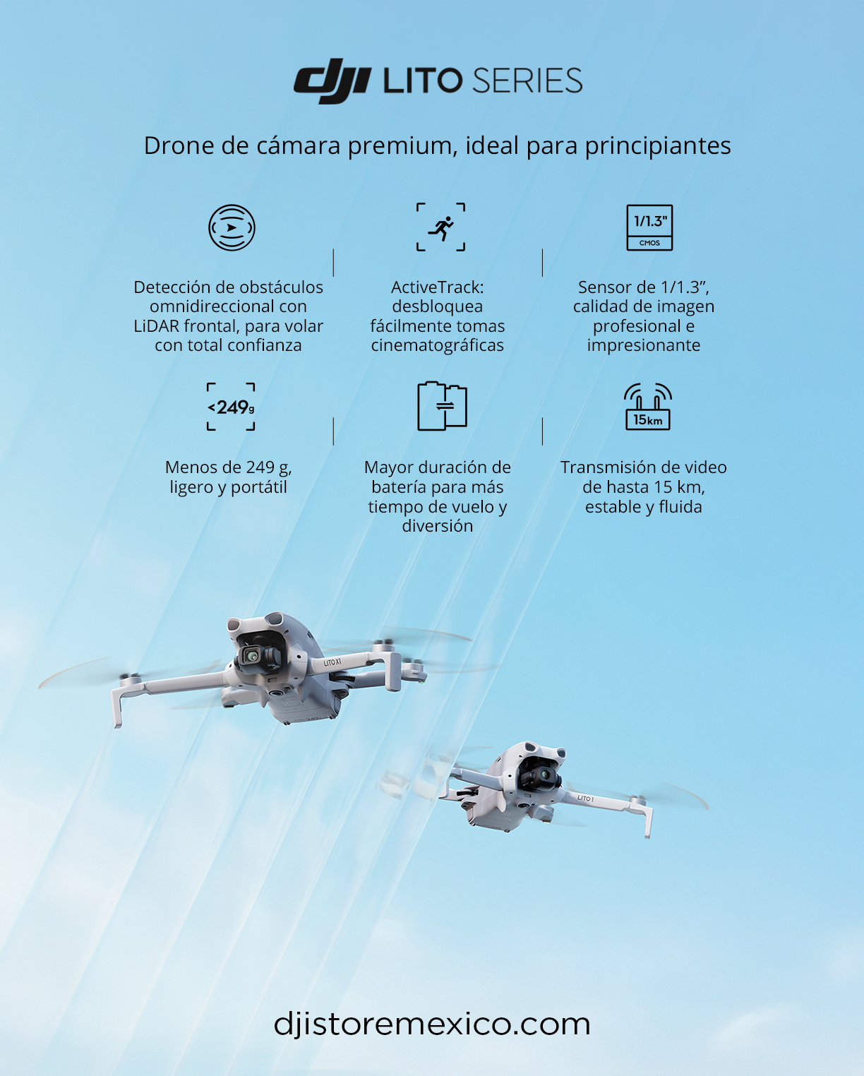 DJI LITO SERIES ¡YA DISPONIBLE!