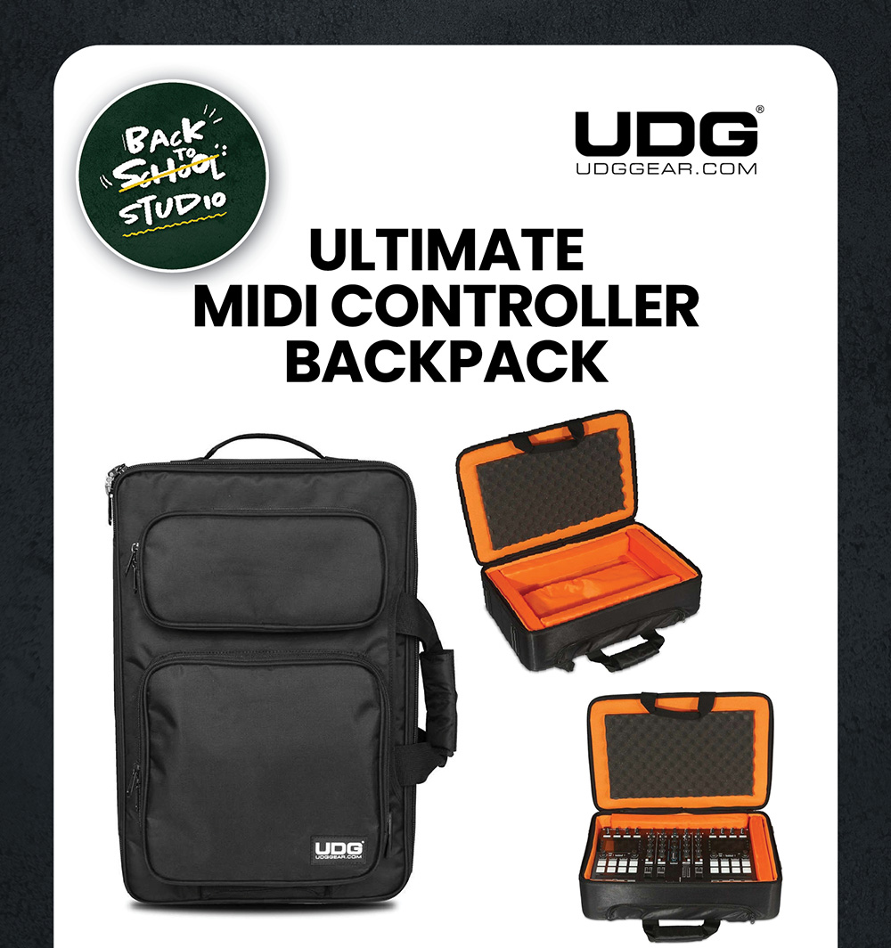 UDG ULTIMATE MIDI CONTROLLER BACKPACK