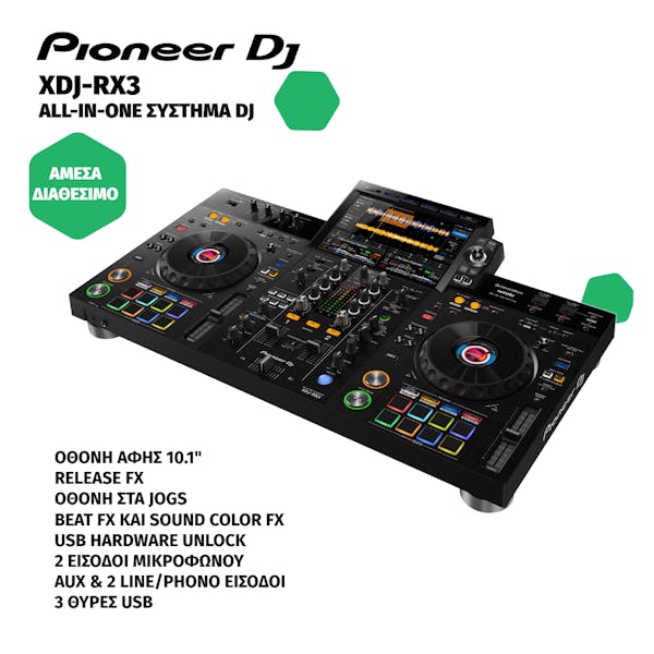 Pioneer DJ. XDJ-RX3 All-In One Dj system.