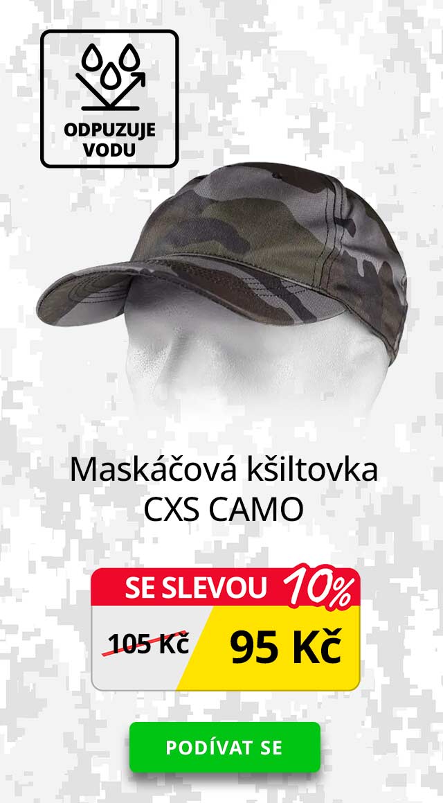 Maskáčová kšiltovka CXS CAMO