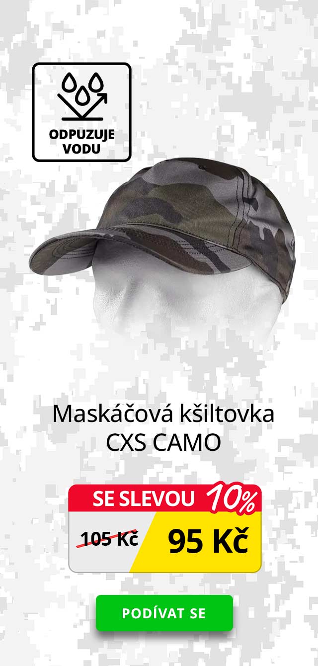 Maskáčová kšiltovka CXS CAMO