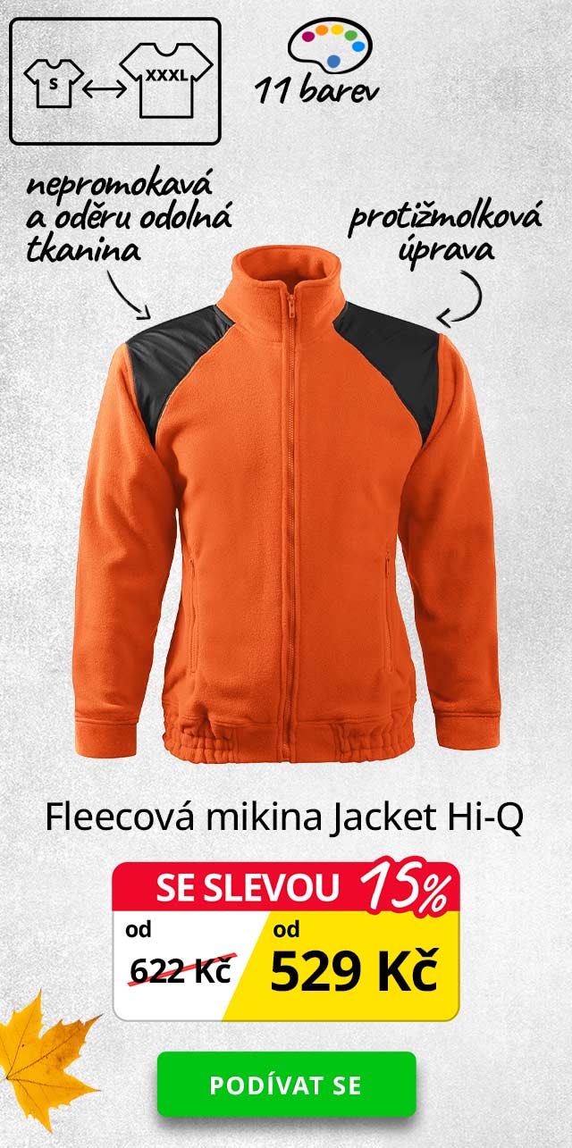 Fleecová mikina Jacket Hi-Q