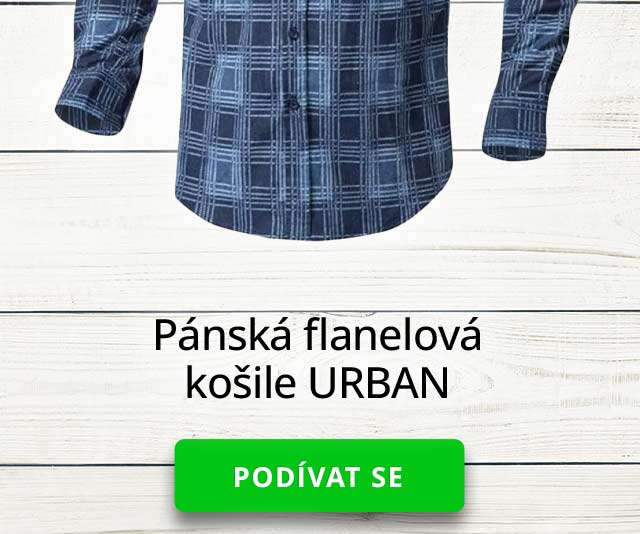 Pánská flanelová košile URBAN