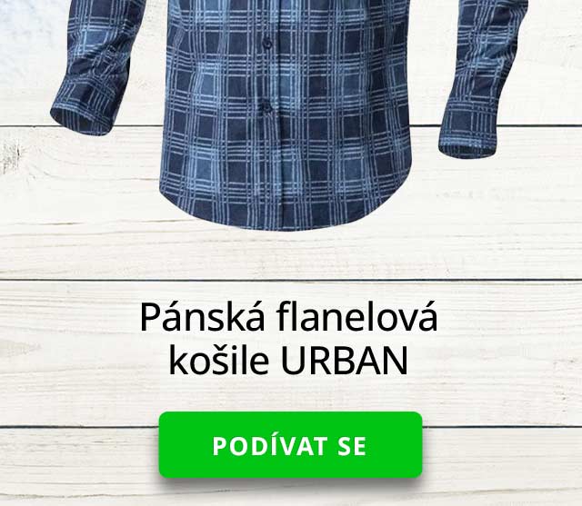 Pánská flanelová košile URBAN