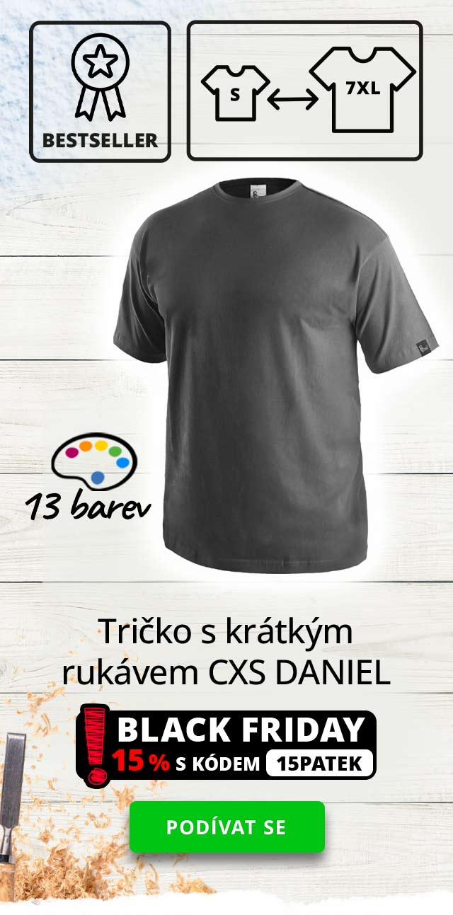 Tričko s krátkým rukávem CXS DANIEL