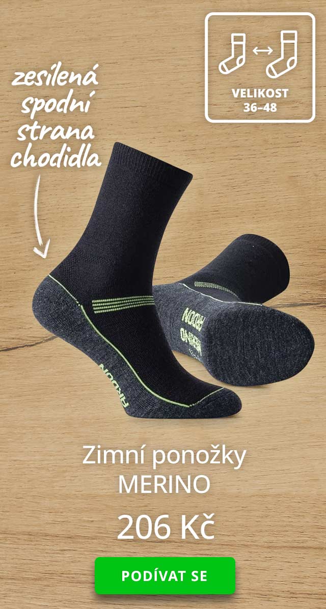 Zimní ponožky MERINO