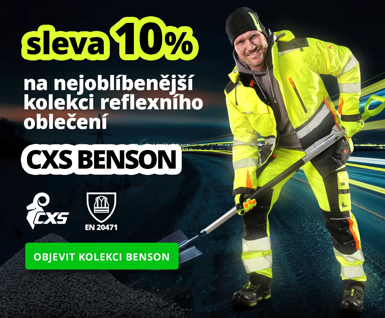 Reflexní oděvy CXS Benson