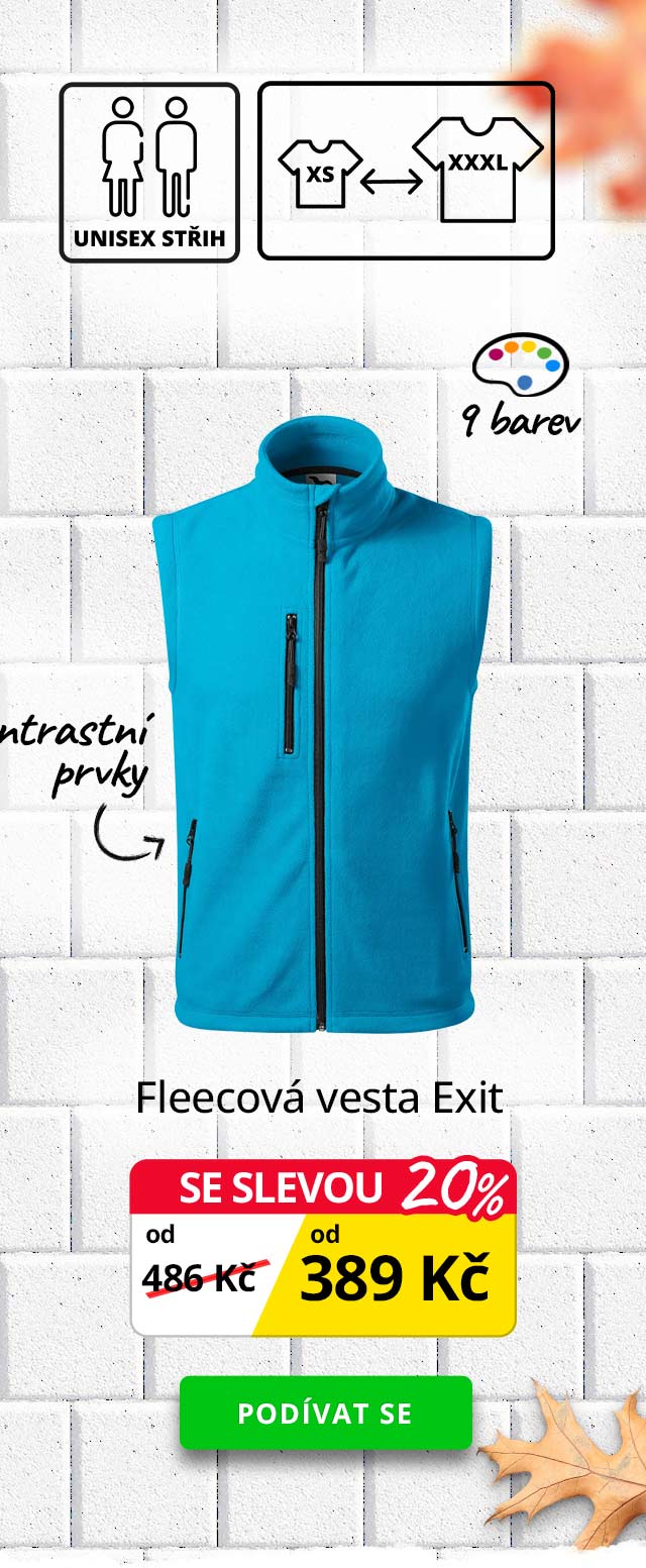 Fleecová vesta Exit