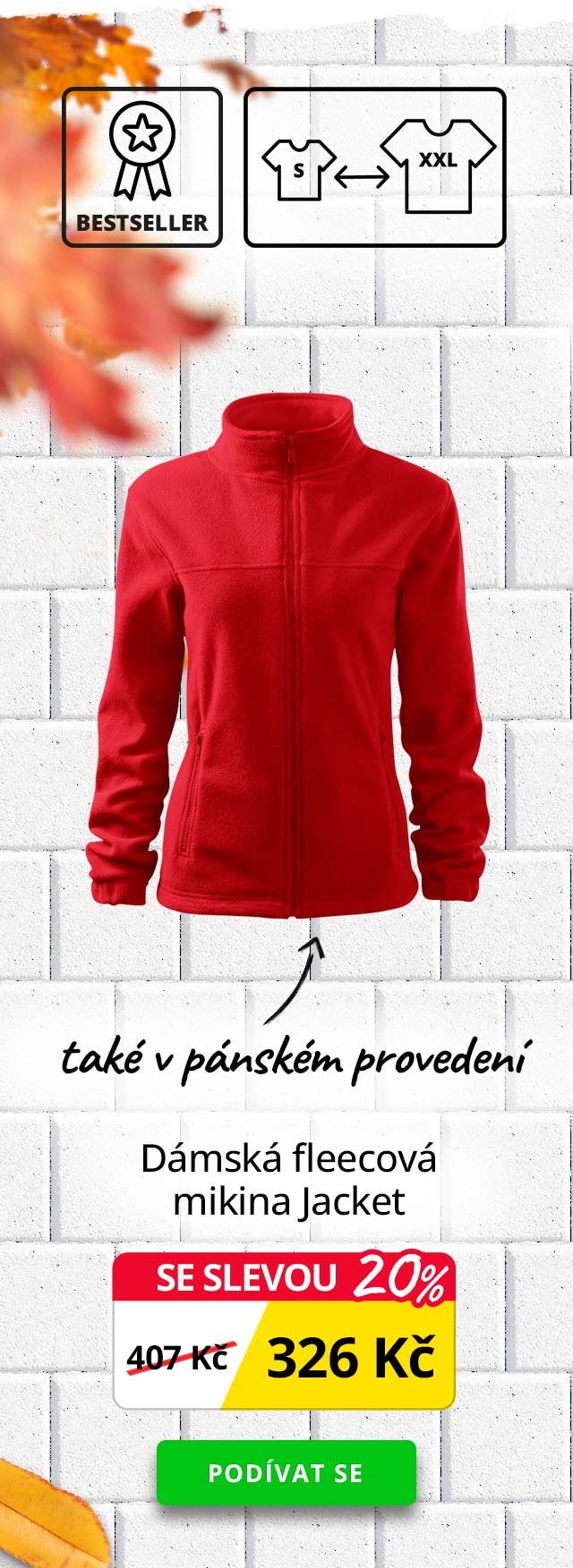 Dámská fleecová mikina Jacket