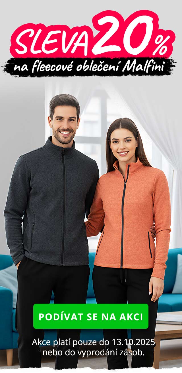  Akce - fleecové oblečení