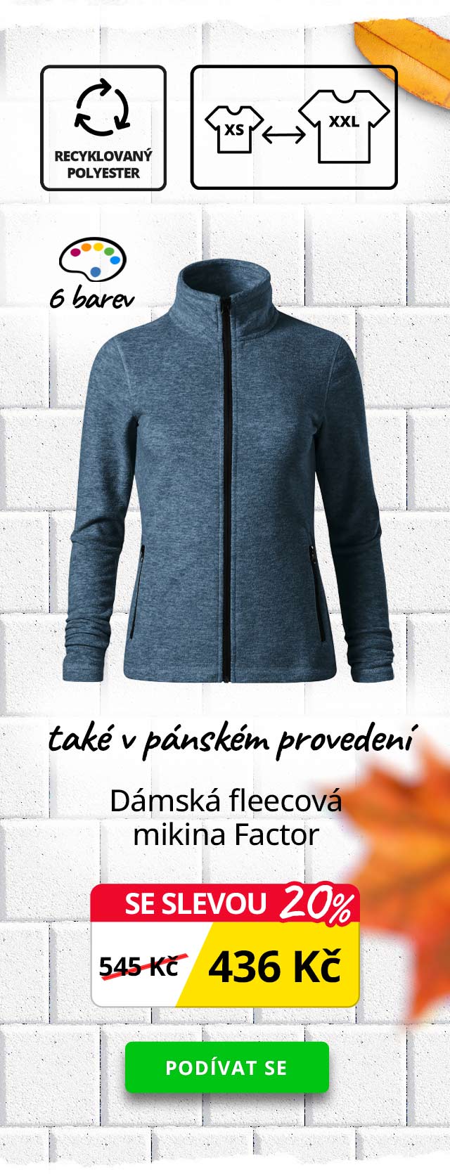 Dámská fleecová mikina Factor