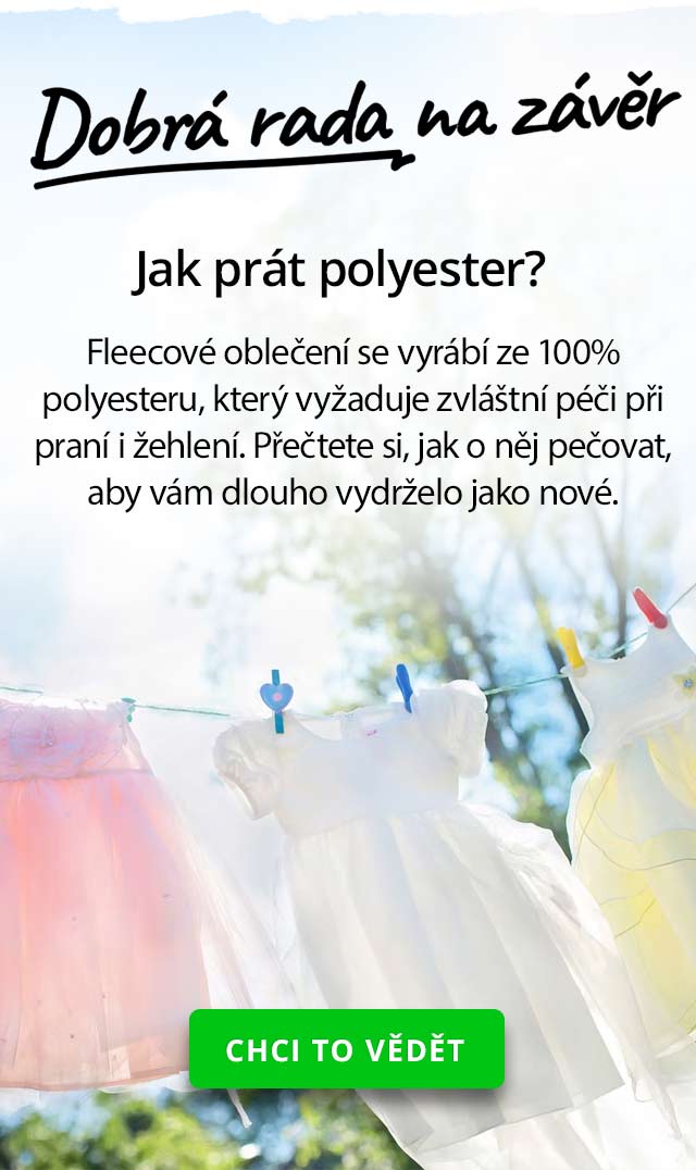 Jak prát polyester?