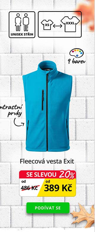 Fleecová vesta Exit 
