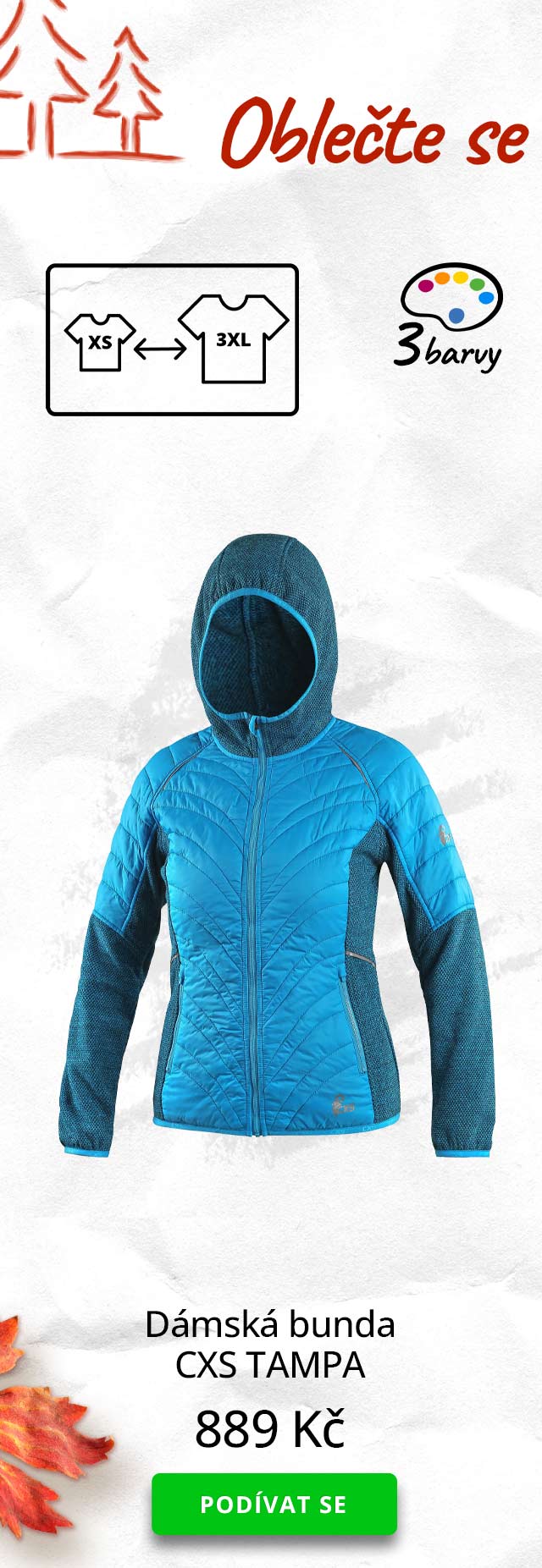Dámská bunda CXS TAMPA
