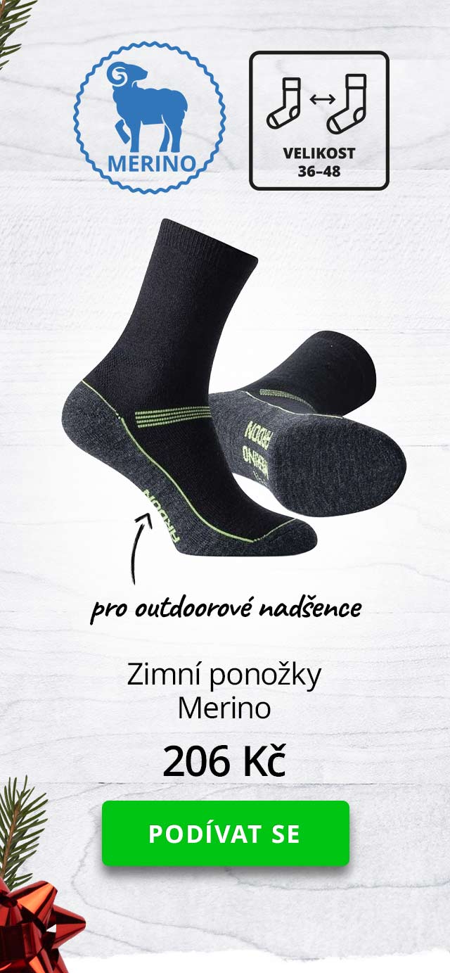Zimní ponožky Merino