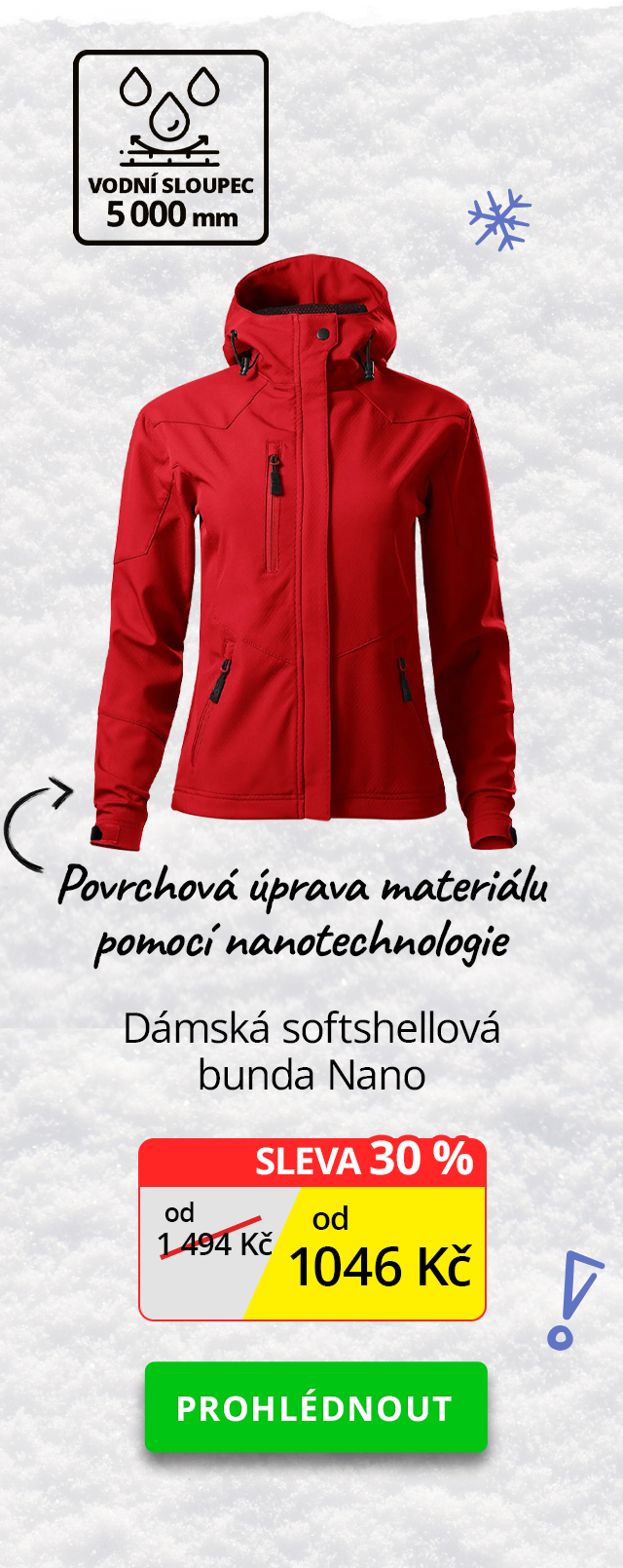 Dámská softshellová bunda Nano