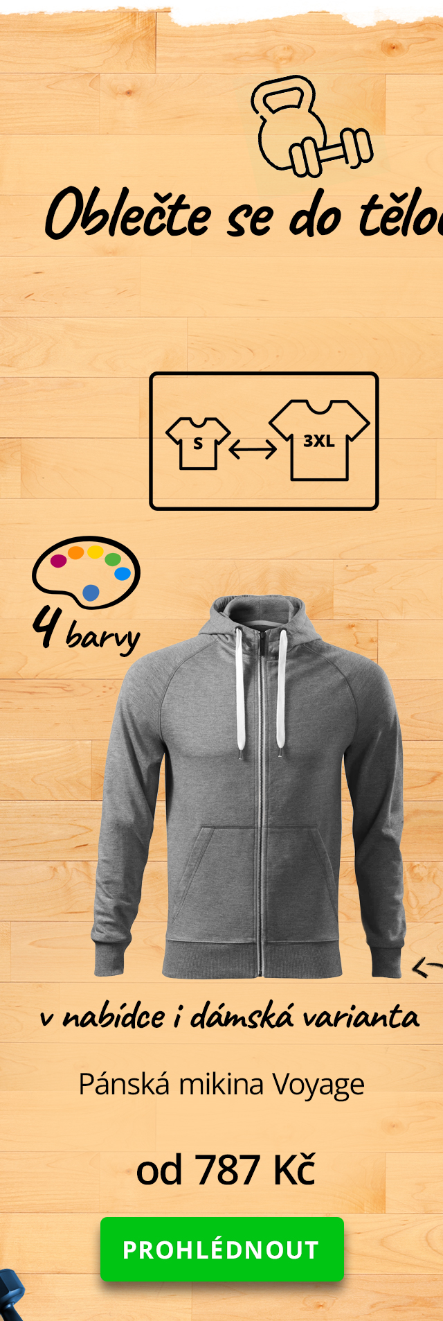 Pánská mikina Voyage