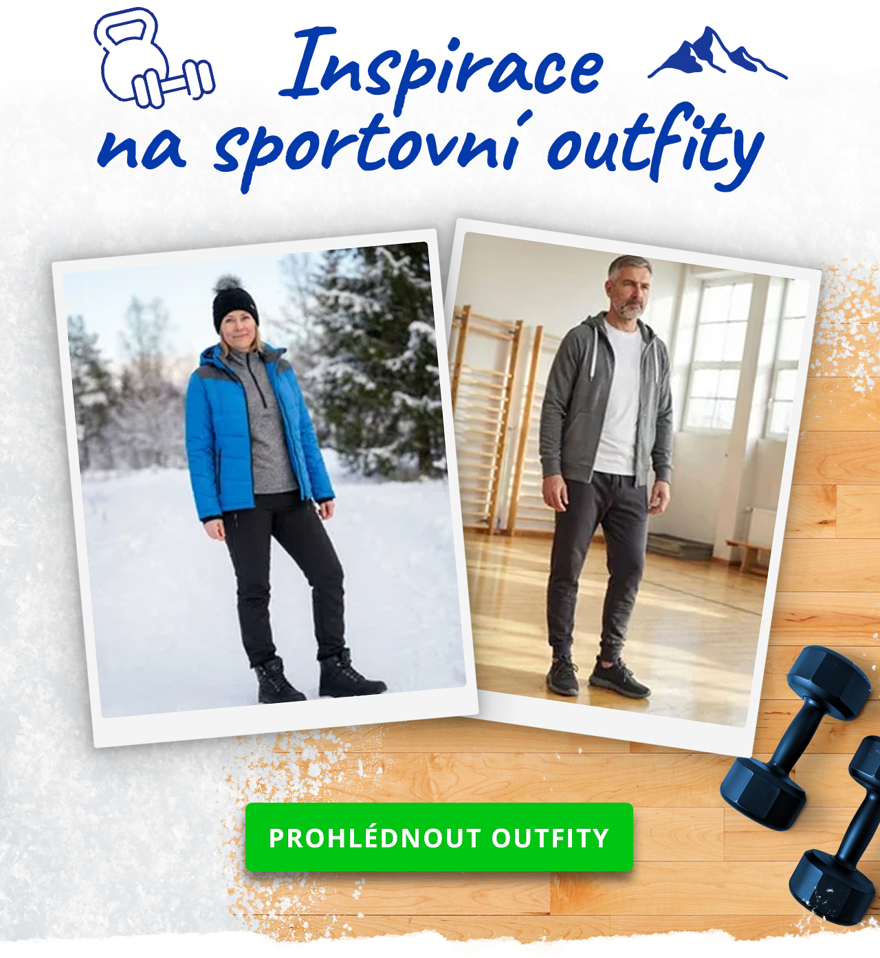 Pohodlné sportovní outfity