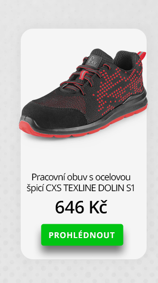 Pracovní obuv s ocelovou špicí CXS TEXLINE DOLIN S1