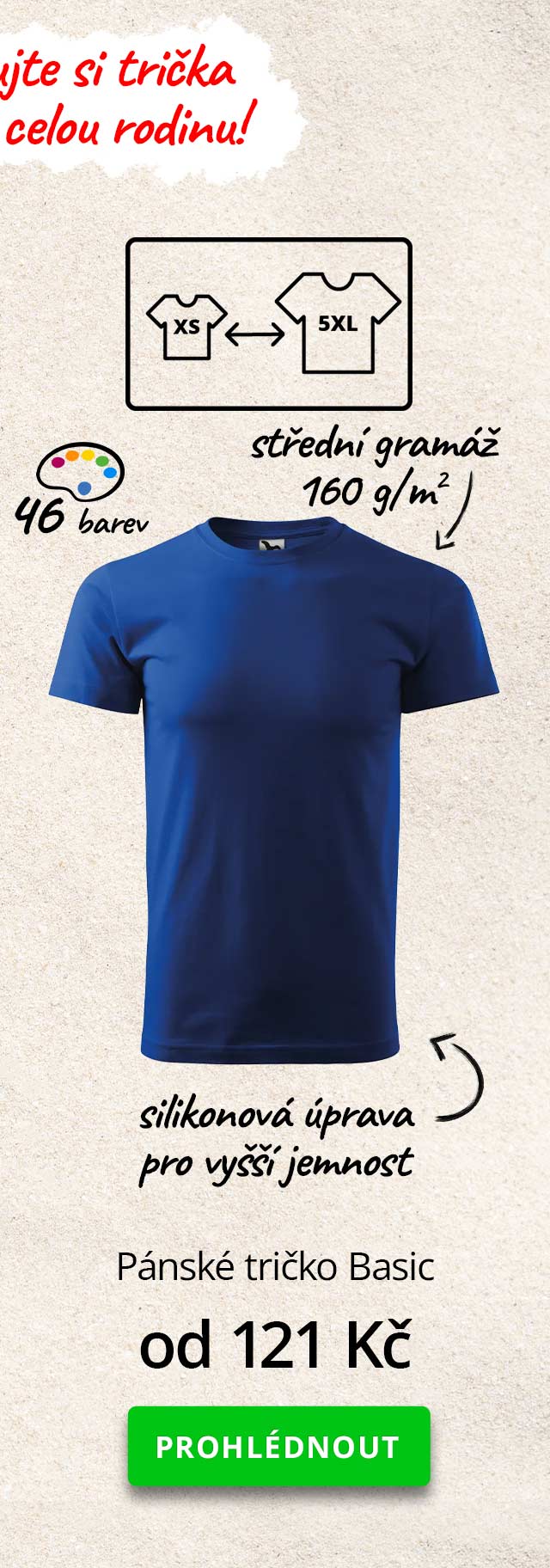 Pánské tričko Basic