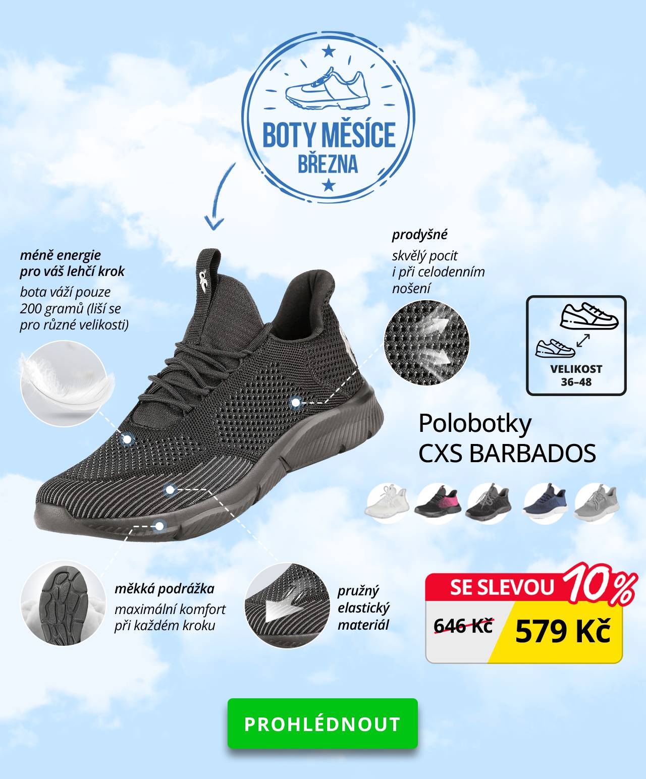 Polobotky CXS BARBADOS