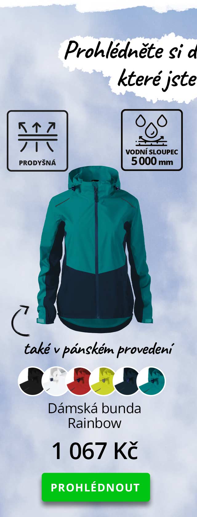 Dámská bunda Rainbow