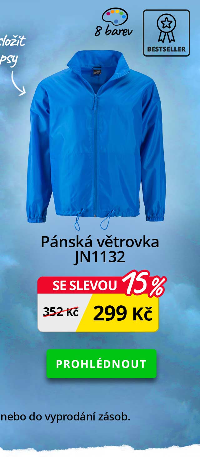 Pánská větrovka JN1132