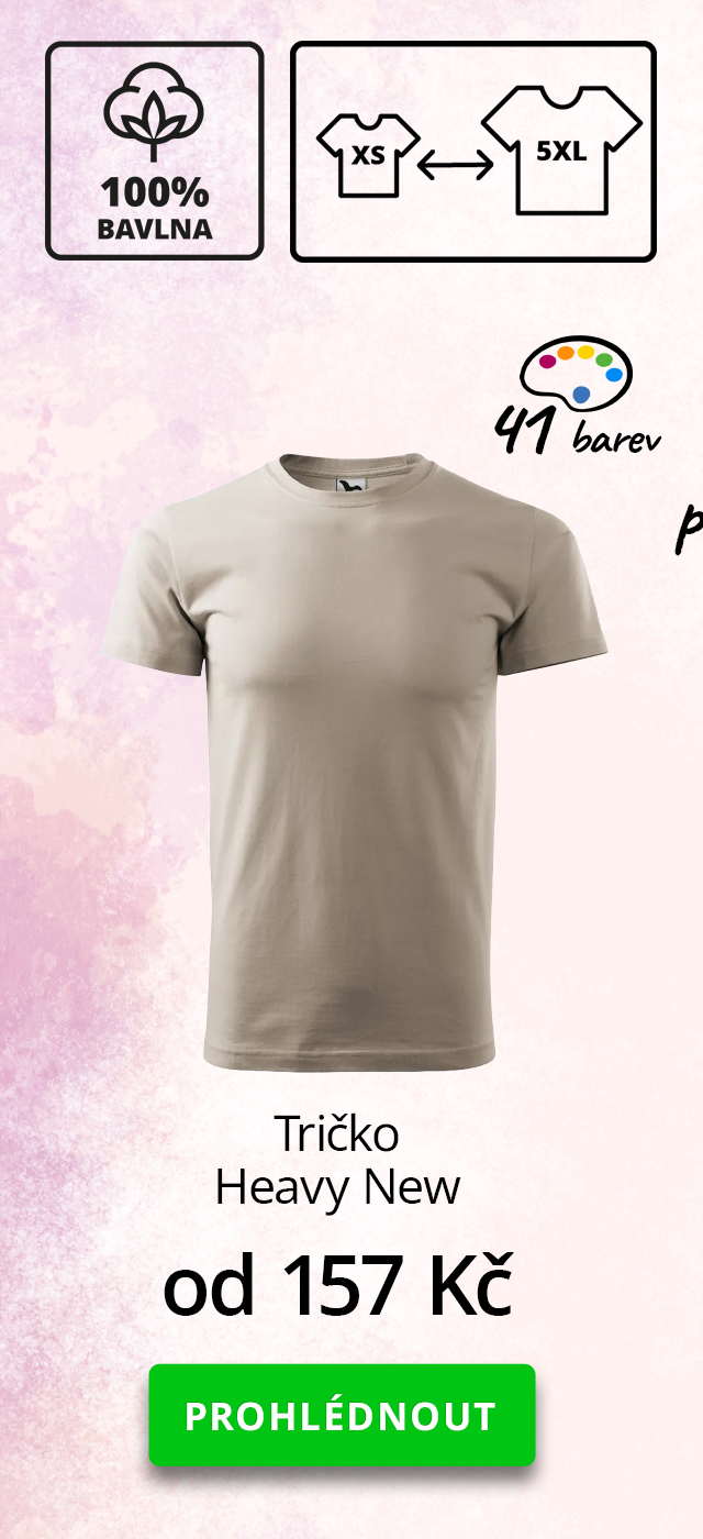 Tričko Heavy New