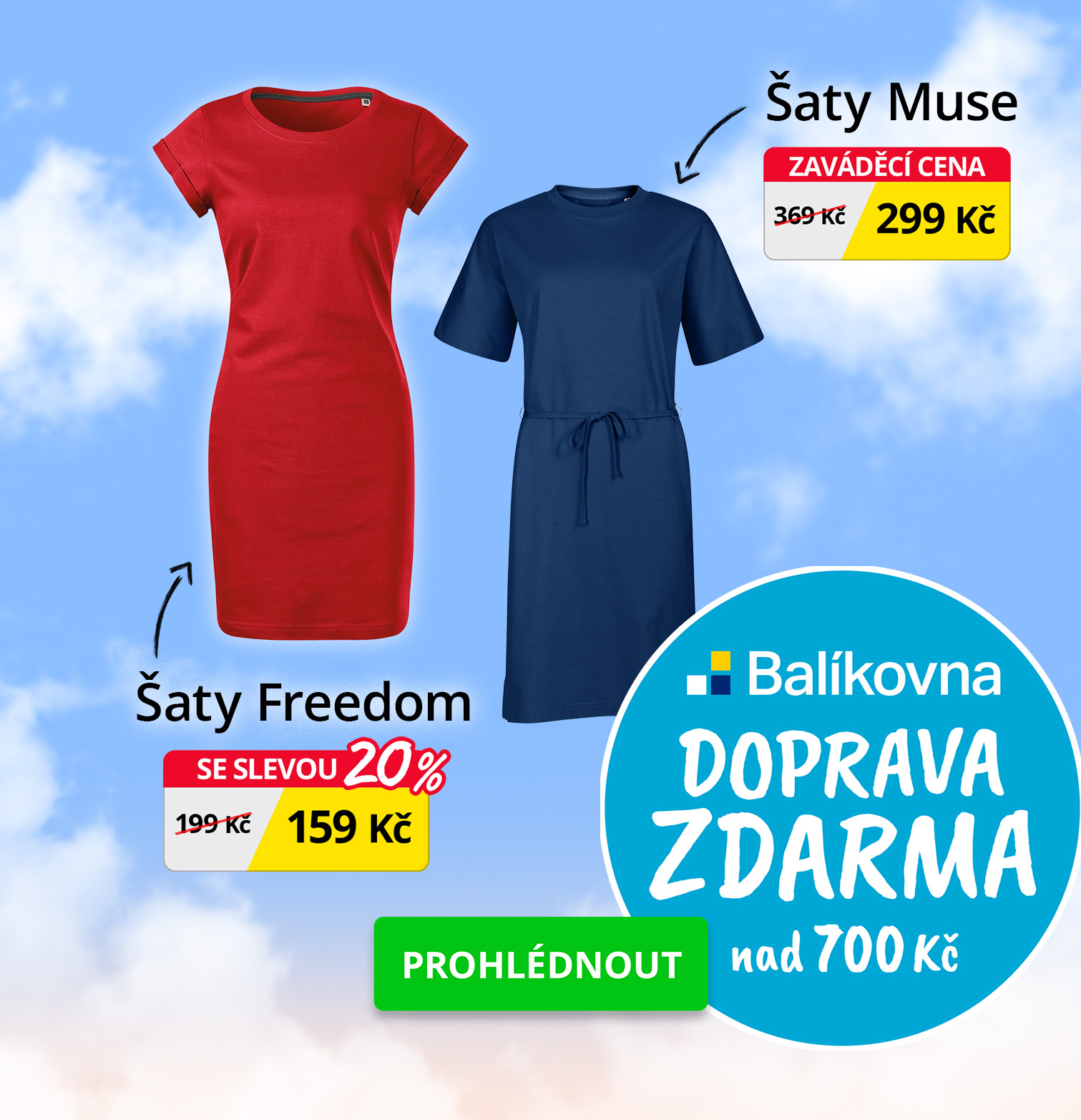 Akce: šaty