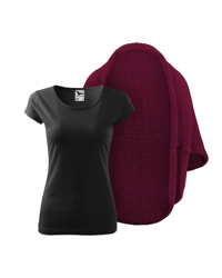 Dámský set: Pletený kardigan a tričko s krátkým rukávem