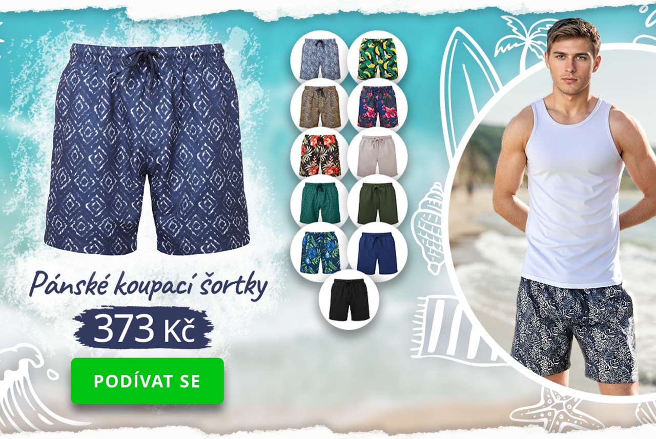 Pánské koupací šortky