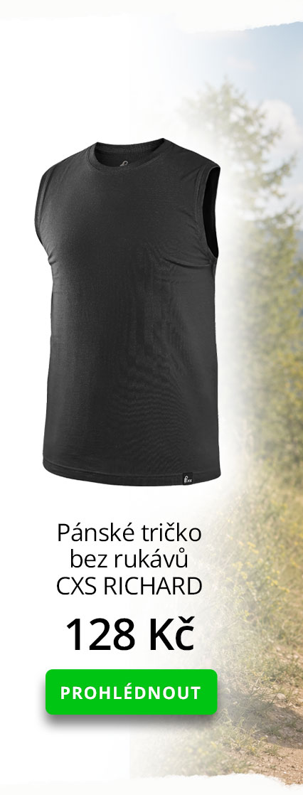 Pánské tričko bez rukávů CXS RICHARD