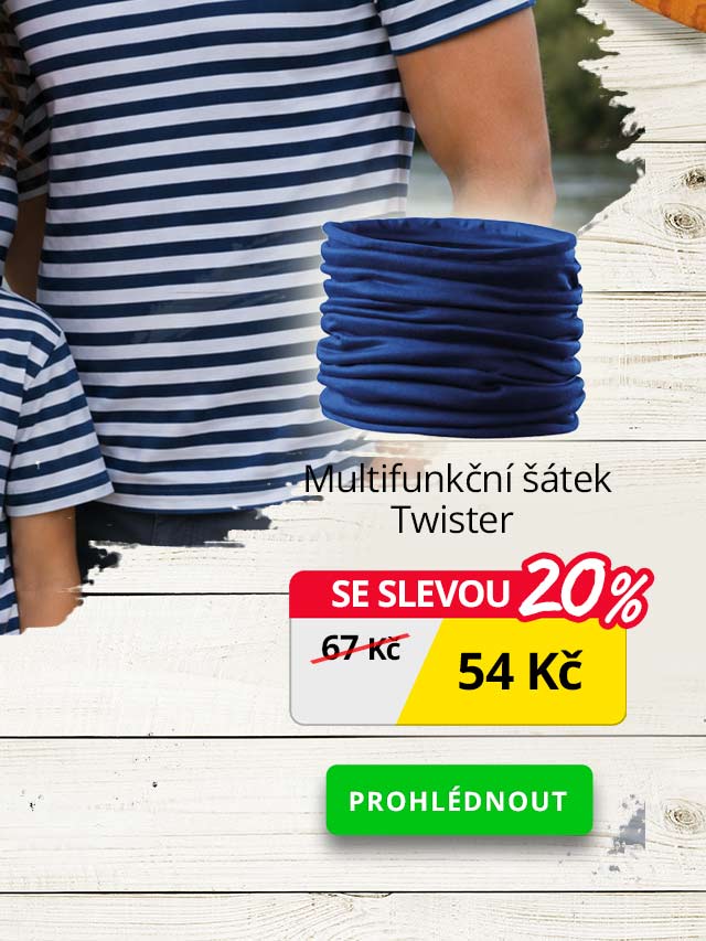 Multifunkční šátek Twister 