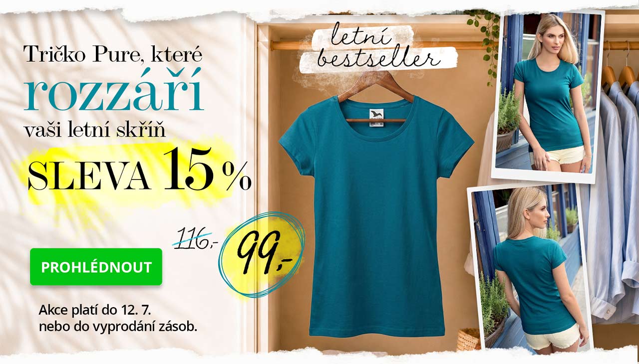 Akce tričko Pure