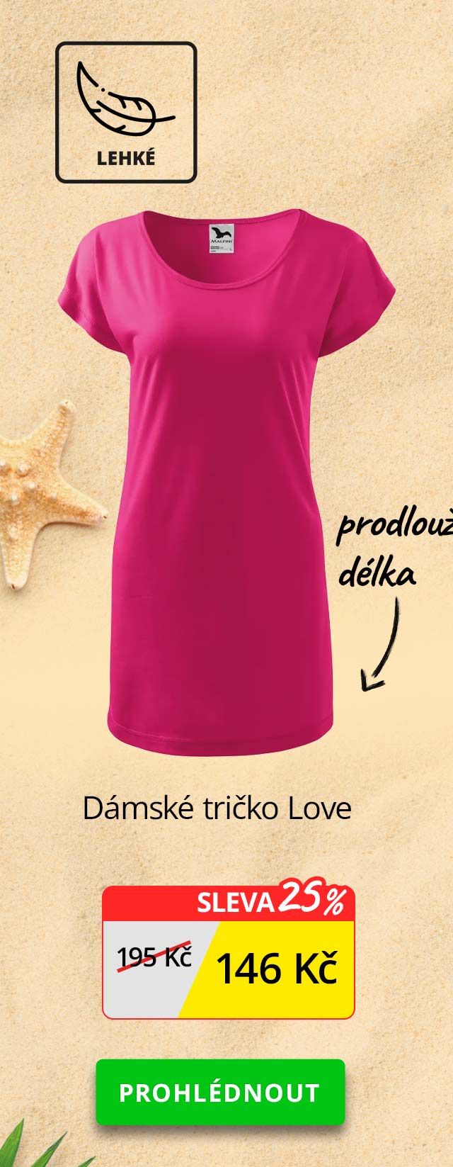 Dámské tričko Love