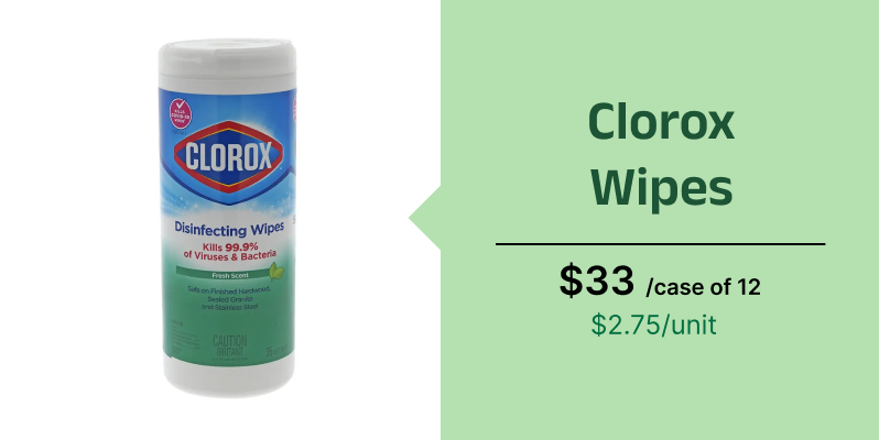 Colorex wipes