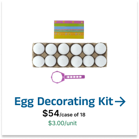 Easter Egg decoration kits en