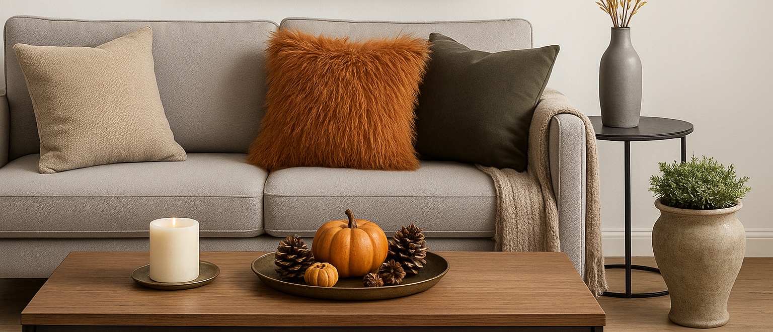 Есента носи топлина и уют – внесете ги в дома с цветове и естествени материали.