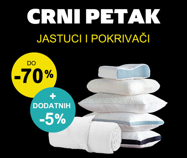 DODATNI POPUST -5% na sve pokrivače i jastuke >>