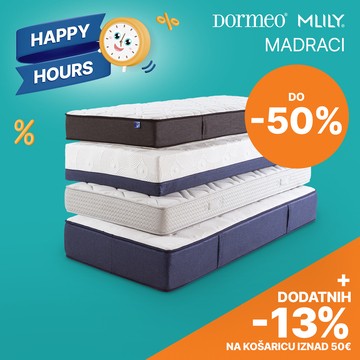 MADRACI do -50% + DODATNIH -13%. Kliknite ovdje >>