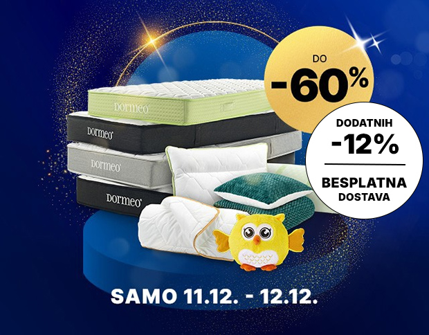 Do -60% + dodatnih -12% + dostava 0€ >>