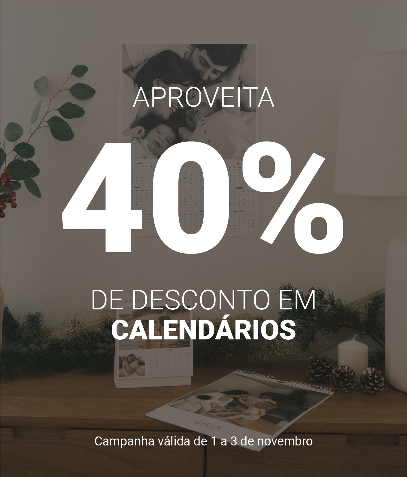 Happy Hour em Calendários