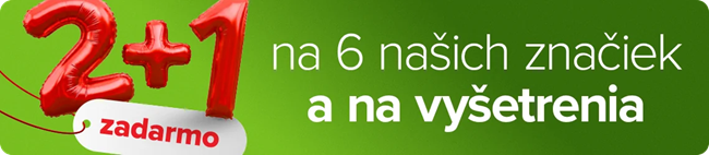 2+1 zadarmo s Dr. Max CLUB.