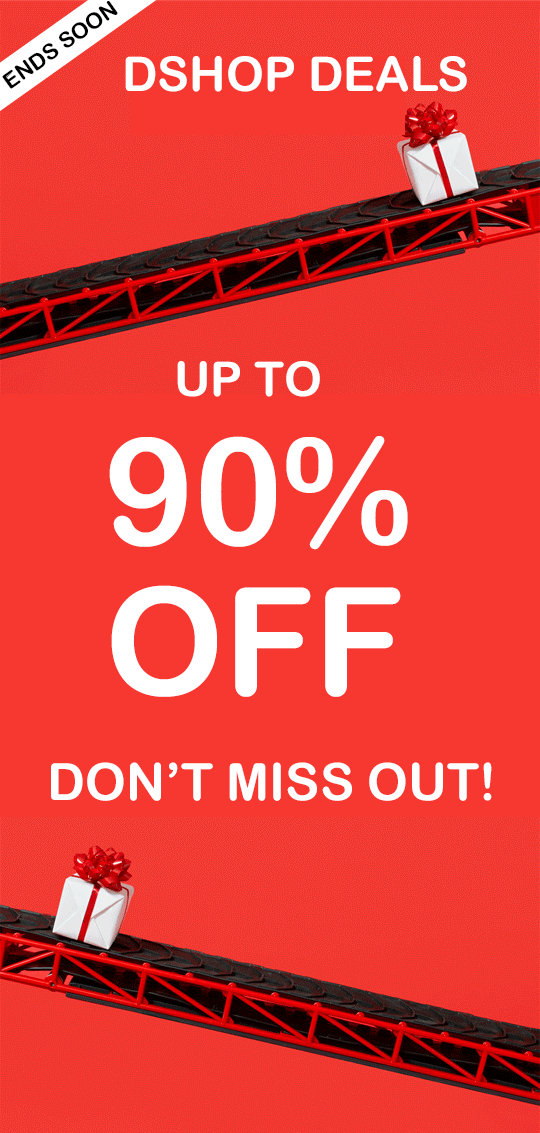 Stock Clearance — Up to 90% Off