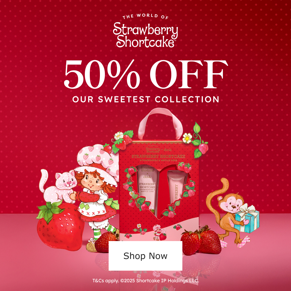 50% Off Strawberry Shortcake
