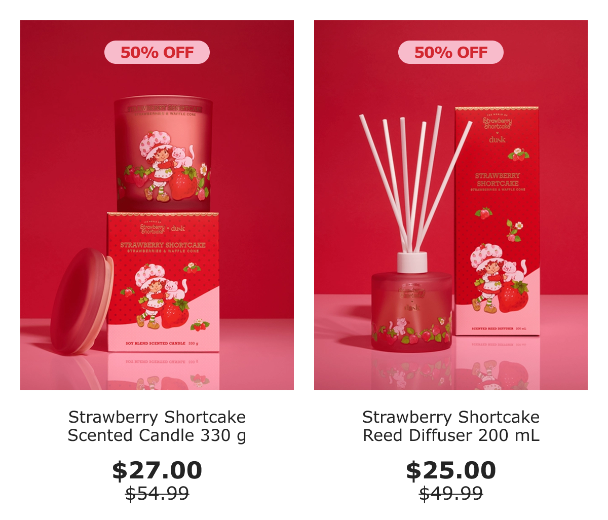 50% Off Strawberry Shortcake
