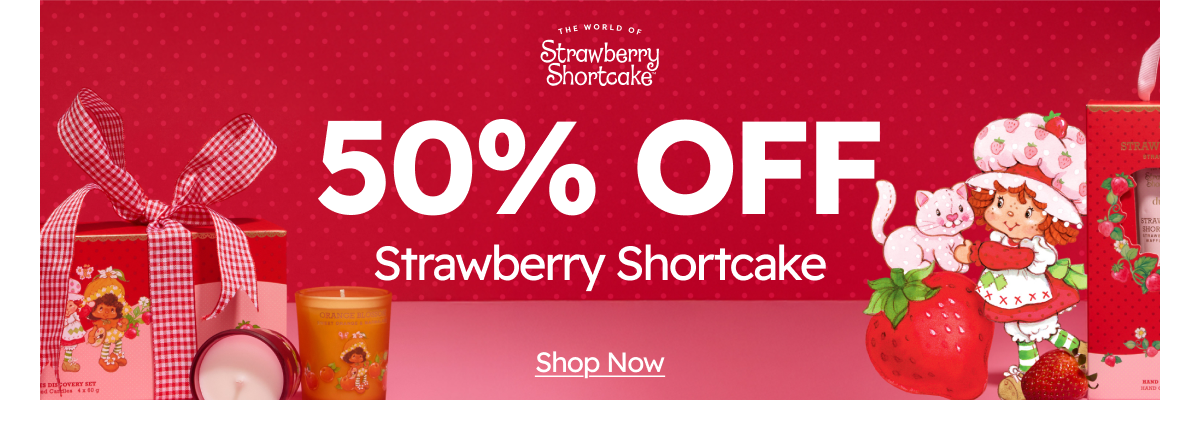 50% Off Strawberry Shortcake